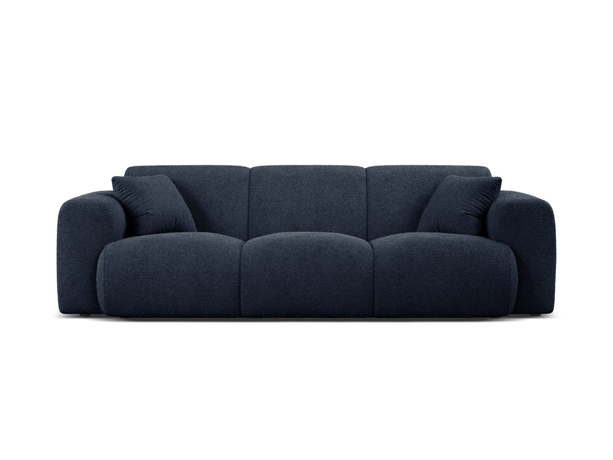 Molino Boucle Sofa 3 Sitzer in Dark Blue-Baloo präsentiert im Onlineshop von KAQTU Design AG. 3er Sofa ist von Micadoni