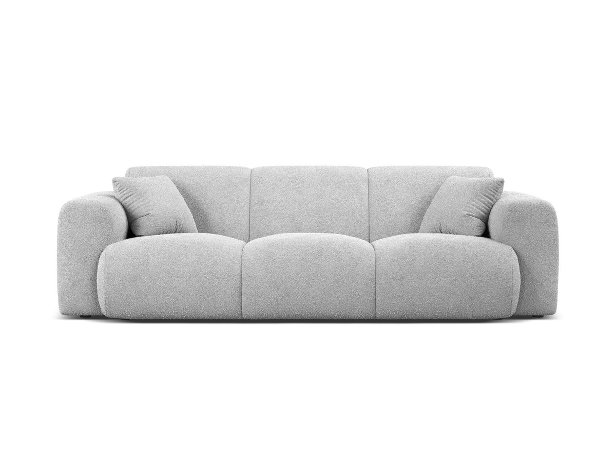 Molino Boucle Sofa 3 Sitzer in Light Grey-Baloo präsentiert im Onlineshop von KAQTU Design AG. 3er Sofa ist von Micadoni