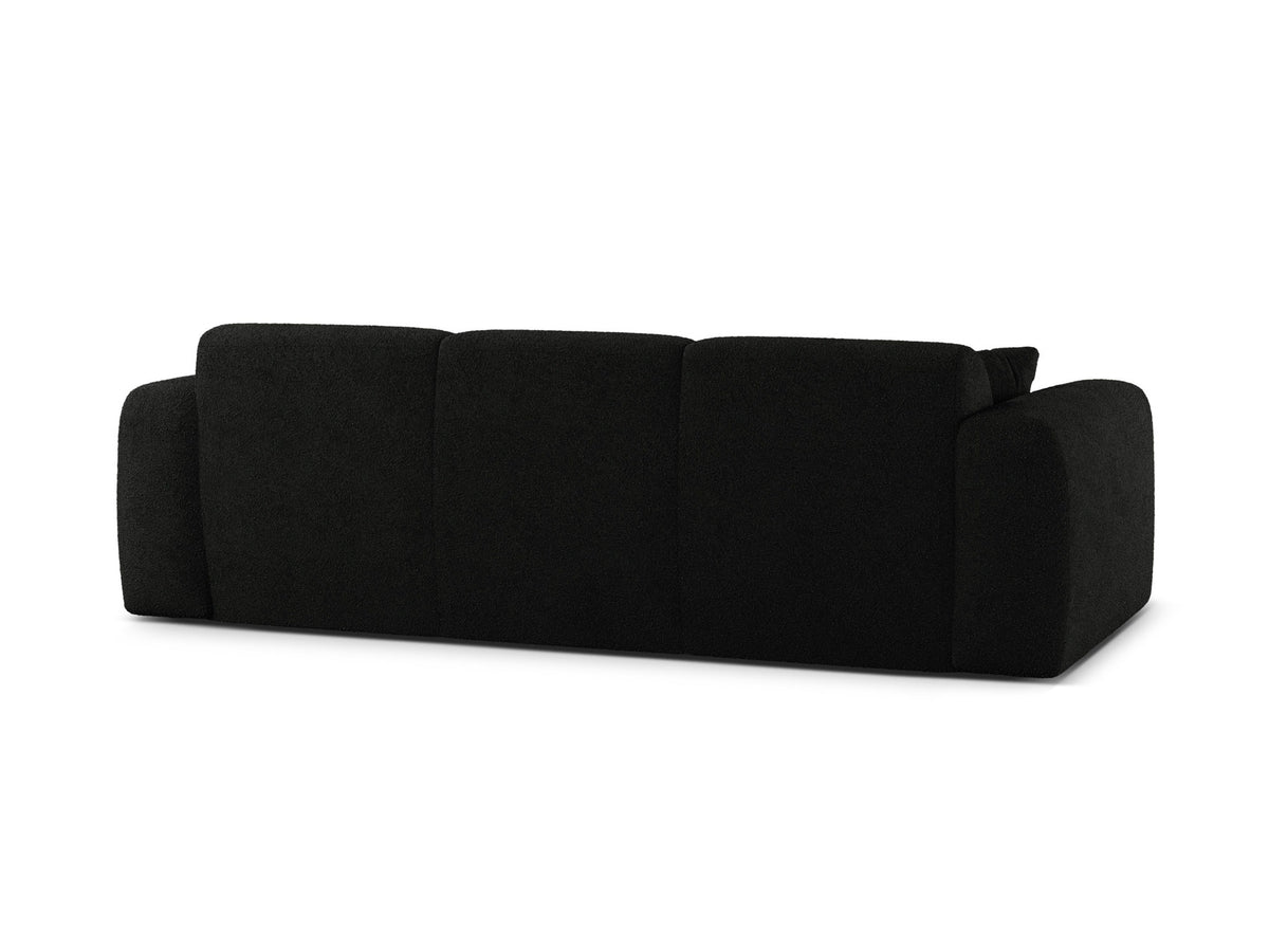 Molino Boucle Sofa 3 Sitzer in Black-Baloo präsentiert im Onlineshop von KAQTU Design AG. 3er Sofa ist von Micadoni