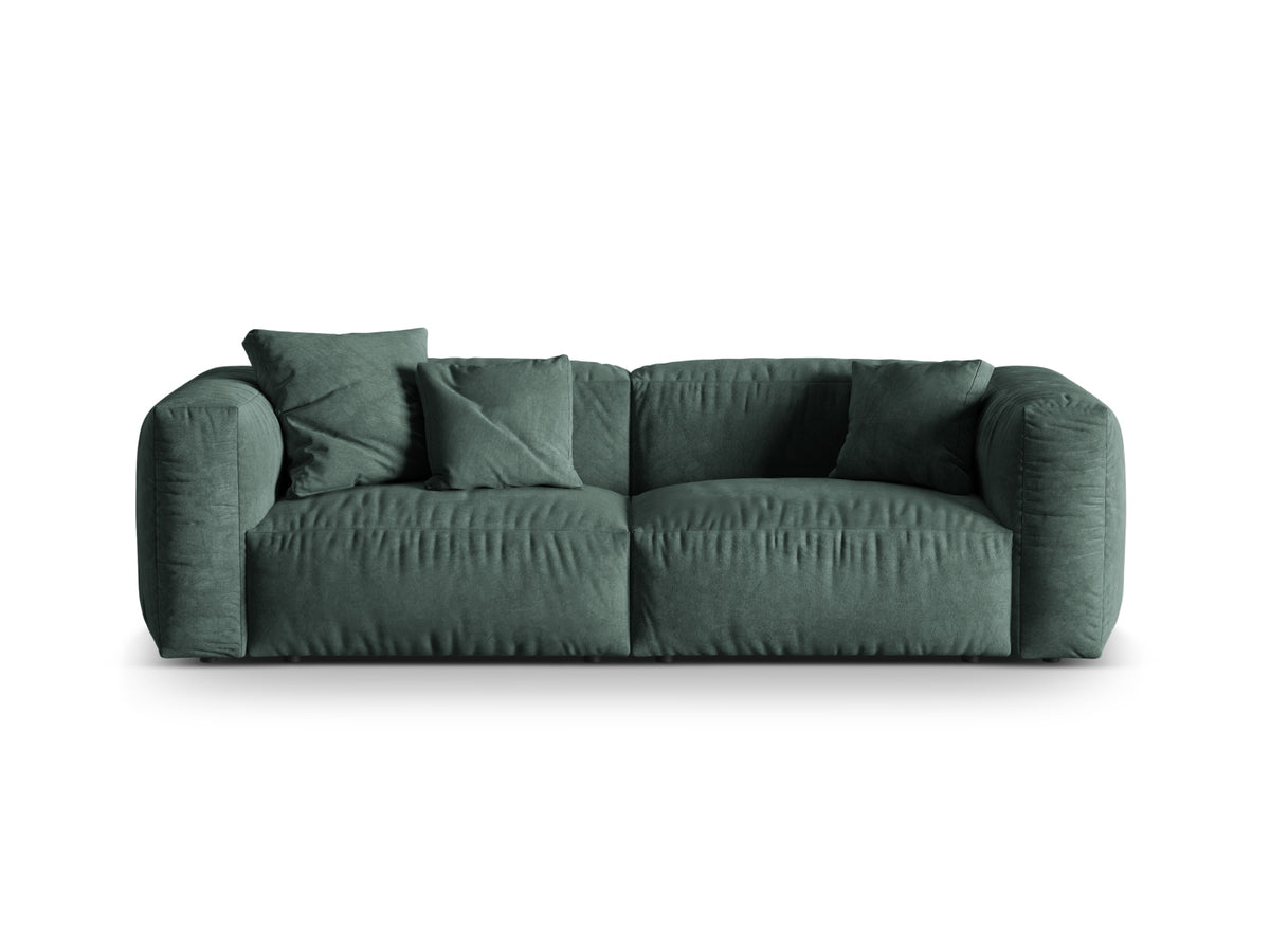 Martina Modulares Sofa 3 Sitzer in Petrol-Vogue präsentiert im Onlineshop von KAQTU Design AG. 3er Sofa ist von Micadoni