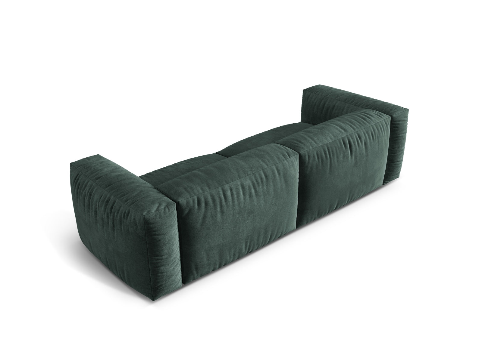Martina Modulares Sofa 3 Sitzer in Petrol präsentiert im Onlineshop von KAQTU Design AG. 3er Sofa ist von Micadoni