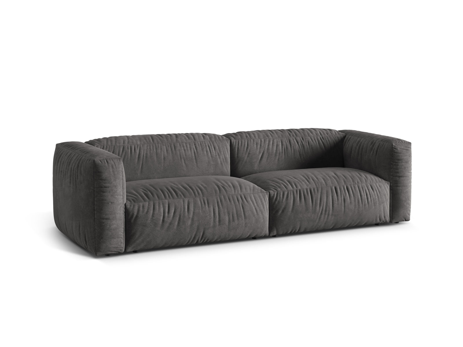 Martina Modulares Sofa 3 Sitzer in Grey präsentiert im Onlineshop von KAQTU Design AG. 3er Sofa ist von Micadoni