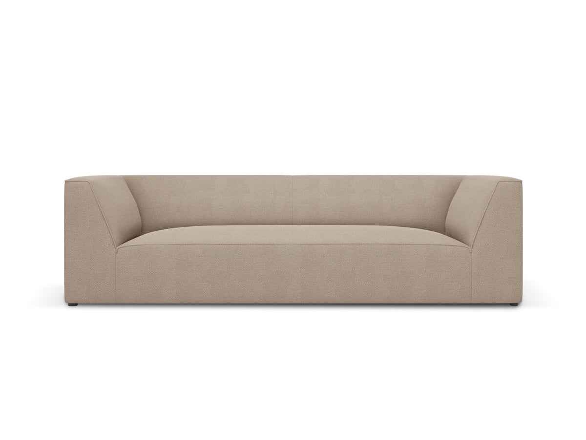 Ruby Sofa 3 Sitzer in Dark Beige-Ottawa präsentiert im Onlineshop von KAQTU Design AG. 3er Sofa ist von Micadoni
