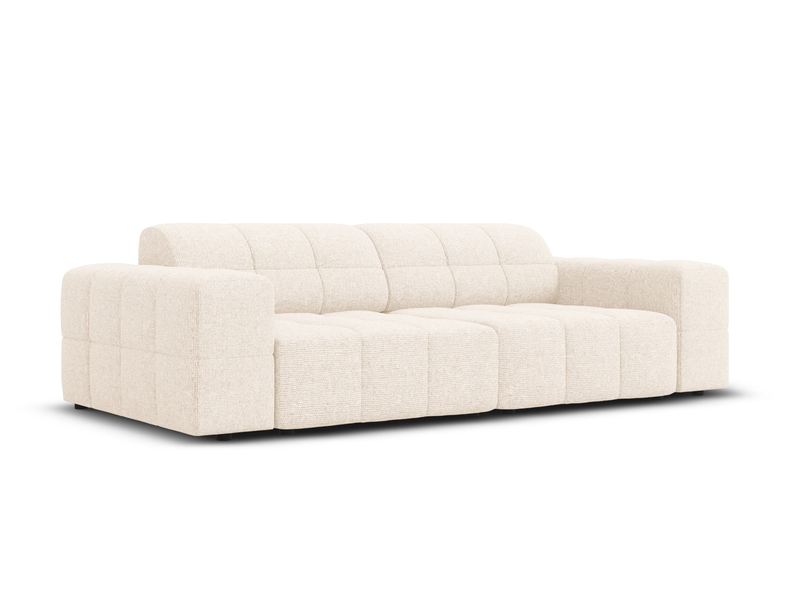 Jennifer Sofa 3 Sitzer in Light Beige präsentiert im Onlineshop von KAQTU Design AG. Sofa ist von Micadoni