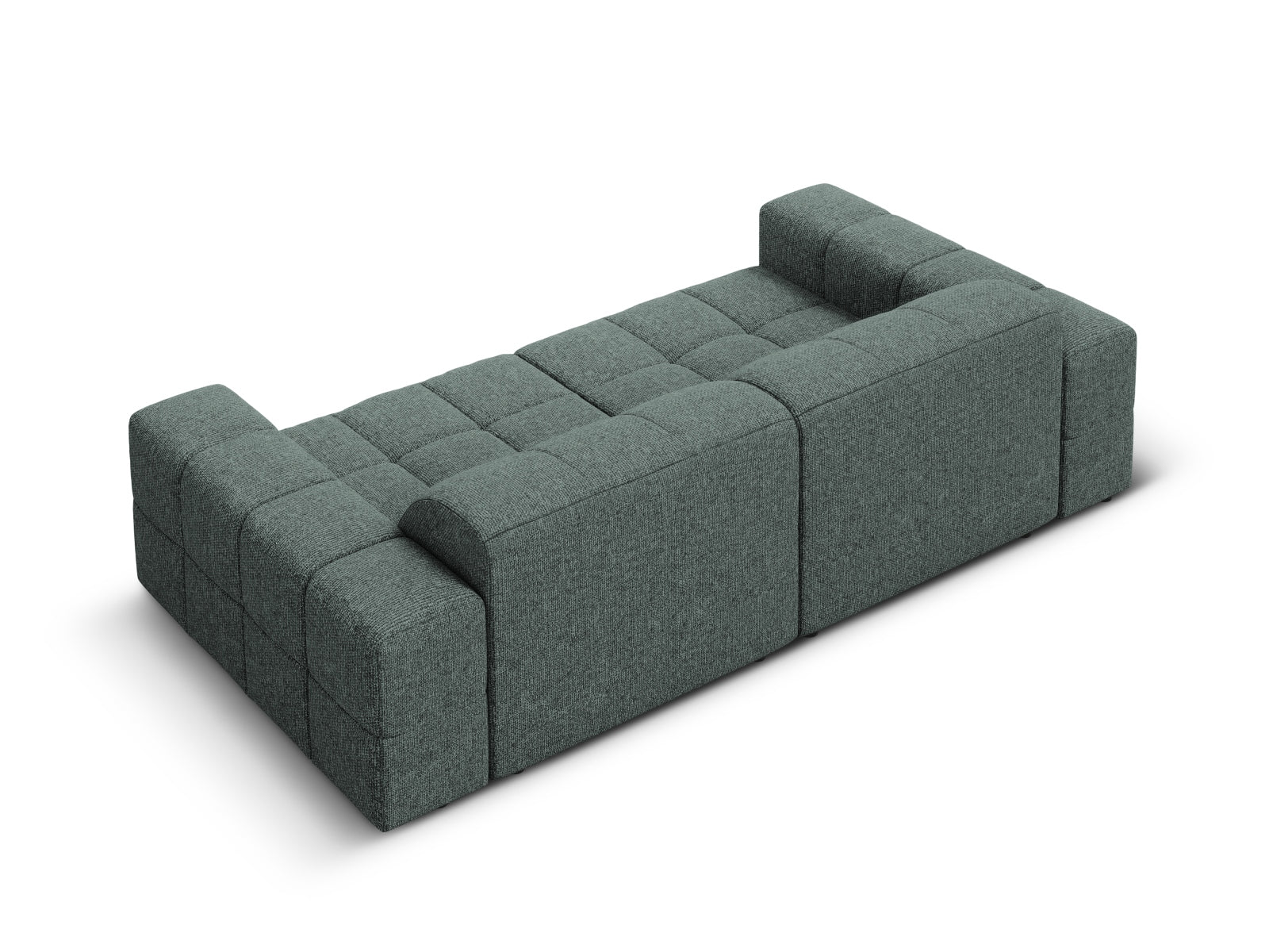 Jennifer Sofa 3 Sitzer in Petrol präsentiert im Onlineshop von KAQTU Design AG. Sofa ist von Micadoni