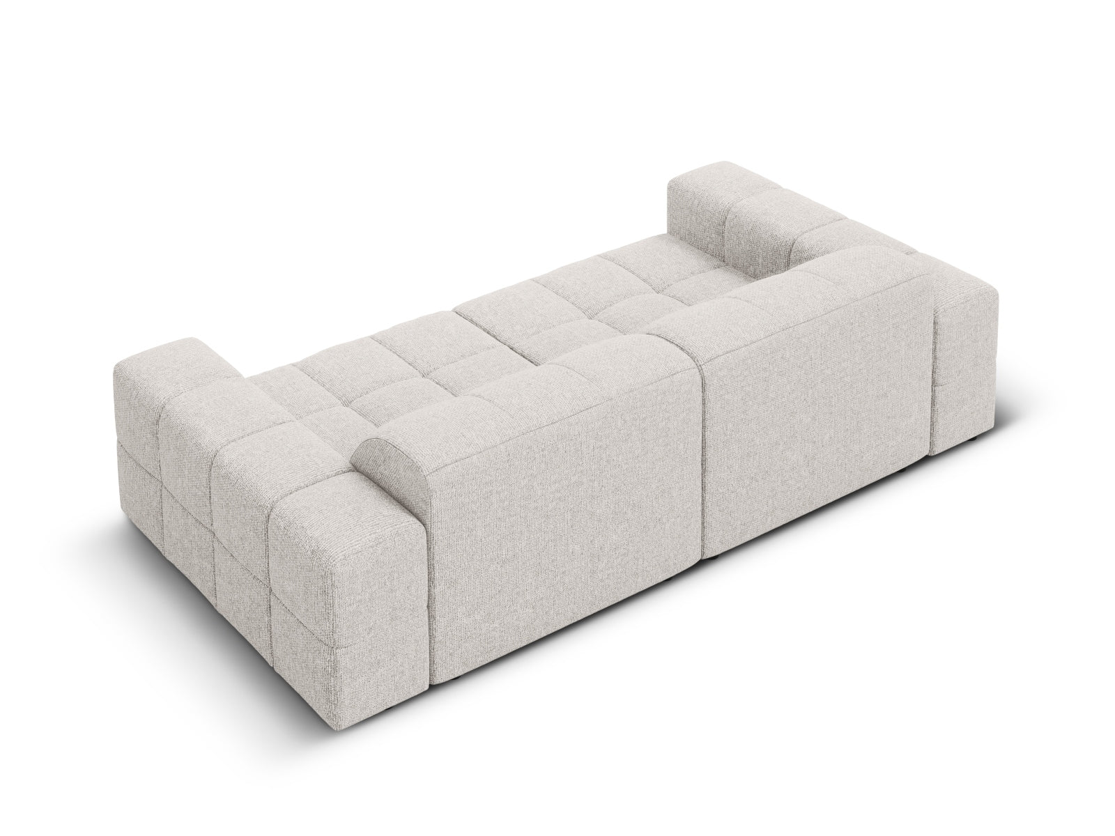 Jennifer Sofa 3 Sitzer in Light Grey präsentiert im Onlineshop von KAQTU Design AG. Sofa ist von Micadoni