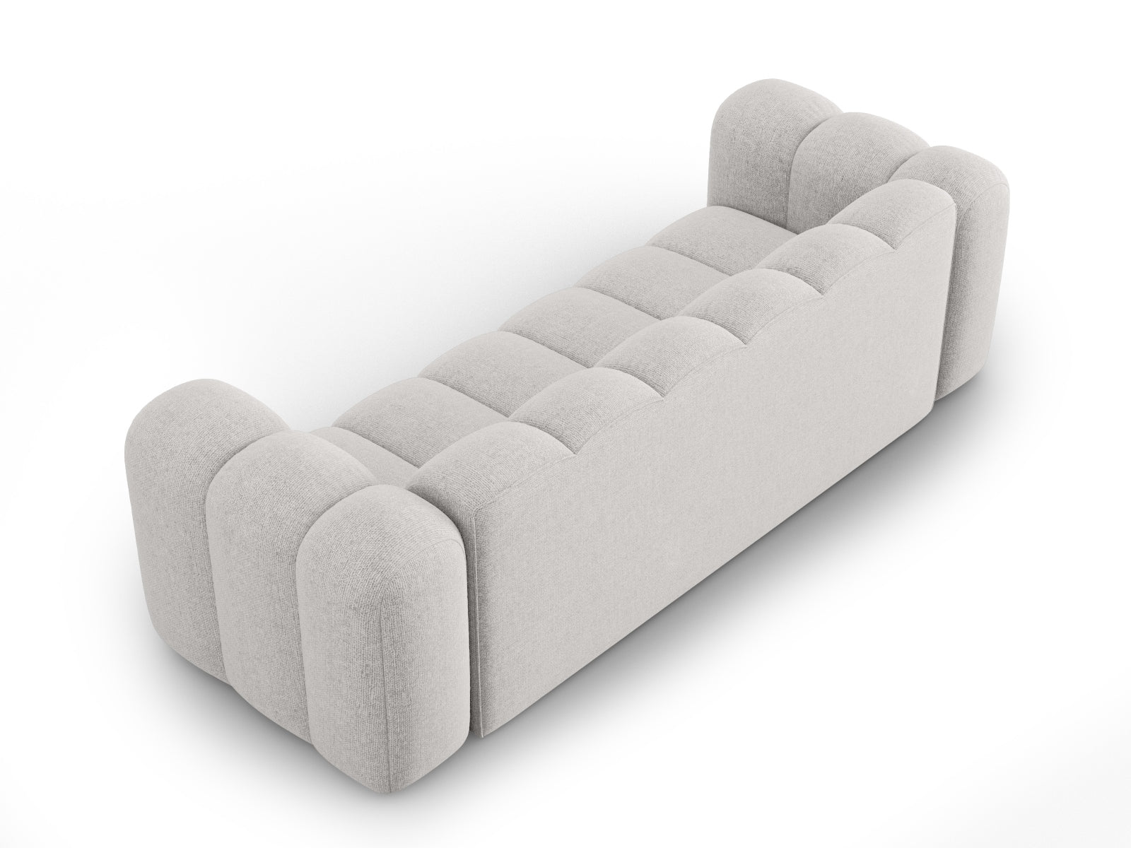 Lupine Sofa 3 Sitzer in Light Grey präsentiert im Onlineshop von KAQTU Design AG. 3er Sofa ist von Micadoni