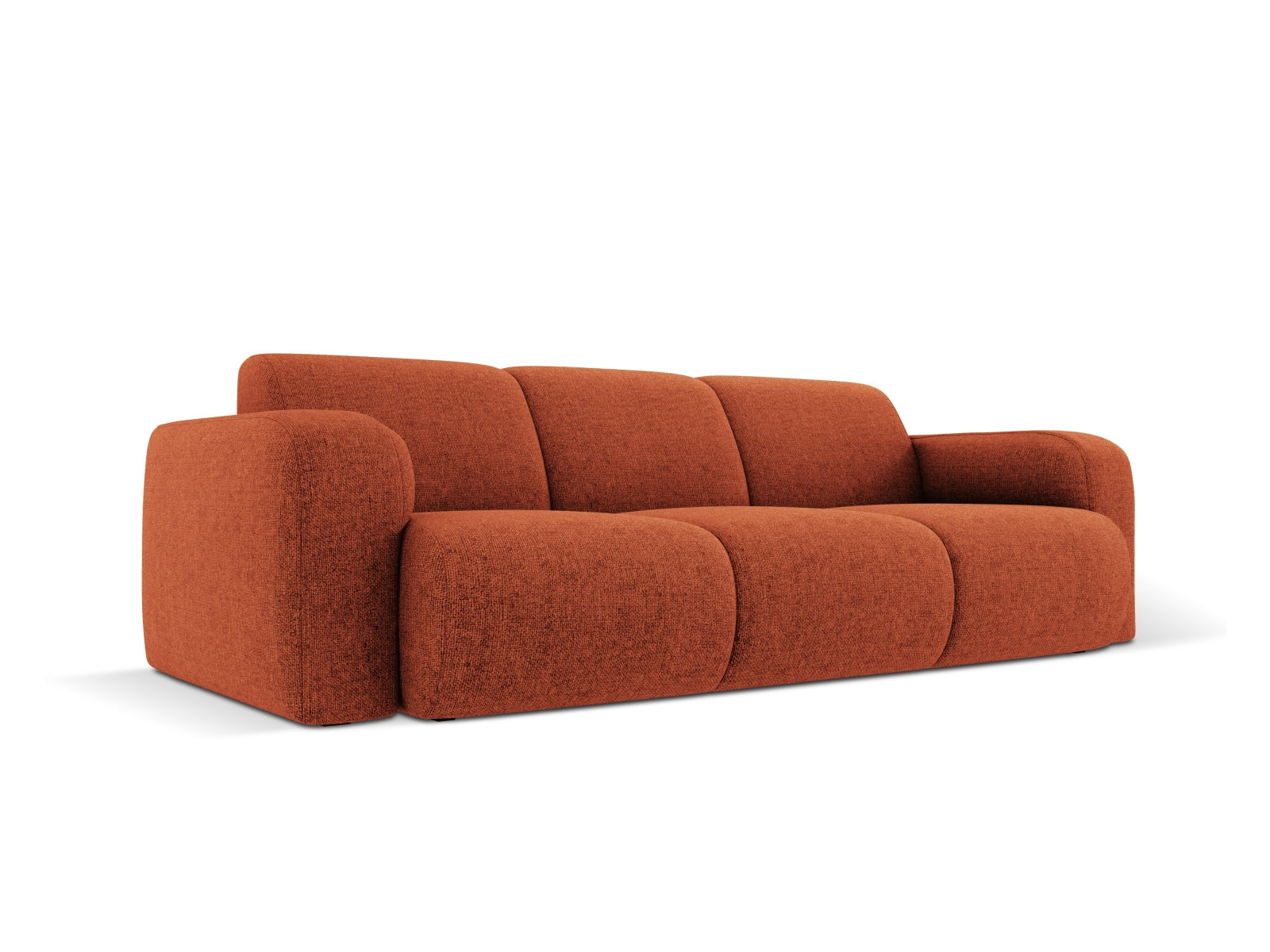 Molino Sofa 3 Sitzer in Terracotta präsentiert im Onlineshop von KAQTU Design AG. 3er Sofa ist von Micadoni
