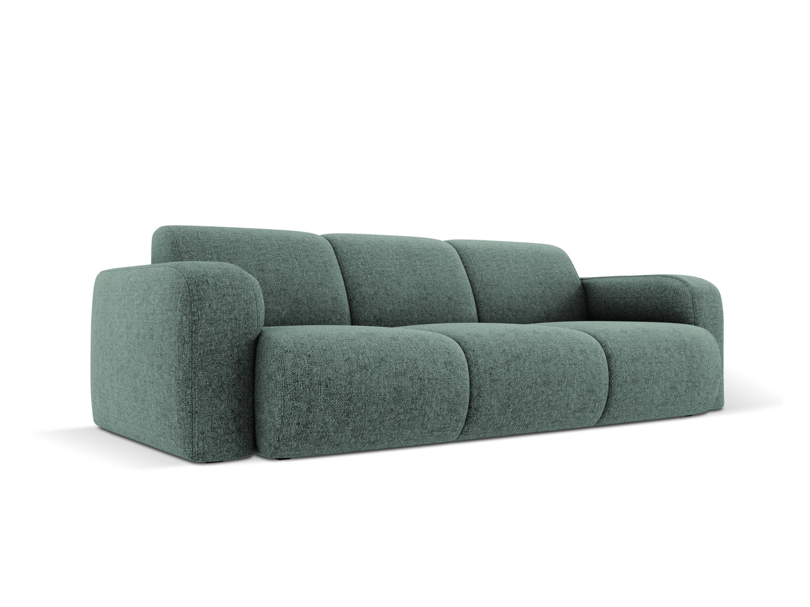 Molino Sofa 3 Sitzer in Petrol präsentiert im Onlineshop von KAQTU Design AG. 3er Sofa ist von Micadoni
