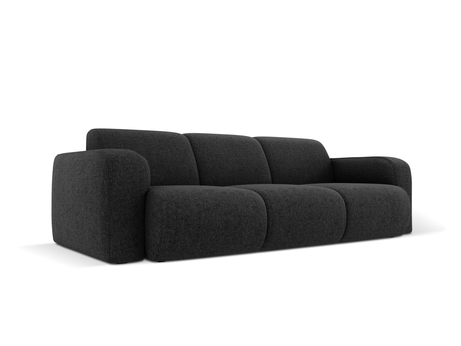 Molino Sofa 3 Sitzer in Black präsentiert im Onlineshop von KAQTU Design AG. 3er Sofa ist von Micadoni