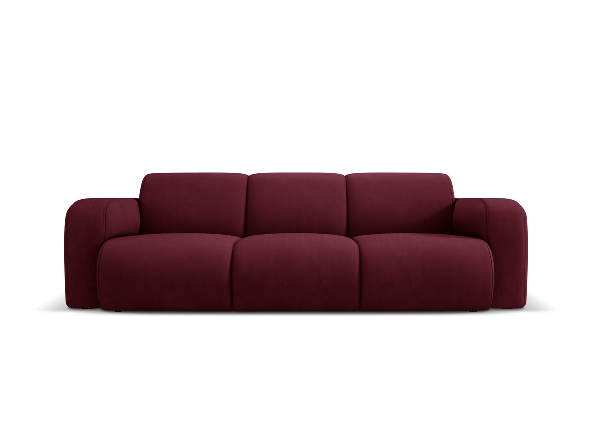 Molino Sofa 3 Sitzer in Bordeaux-Rebel präsentiert im Onlineshop von KAQTU Design AG. 3er Sofa ist von Micadoni