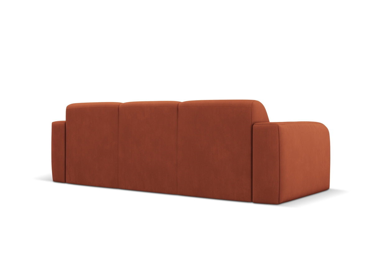 Molino Sofa 3 Sitzer in Orange-Rebel präsentiert im Onlineshop von KAQTU Design AG. 3er Sofa ist von Micadoni