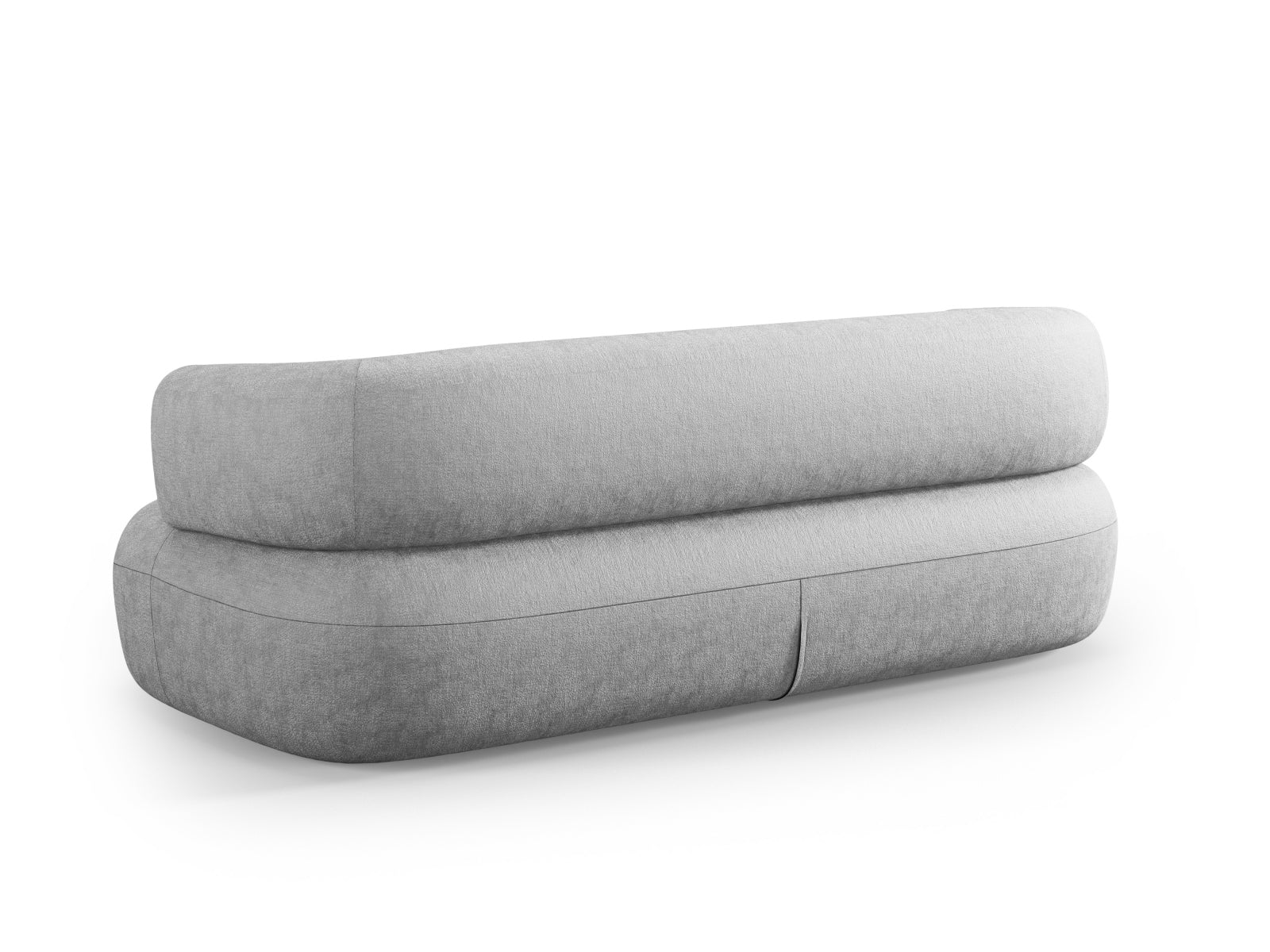 Jenny Sofa 3 Sitzer in Silver präsentiert im Onlineshop von KAQTU Design AG. 3er Sofa ist von Micadoni