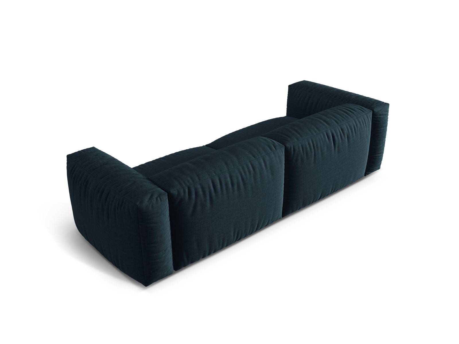 Martina Modulares Sofa 3 Sitzer in Blue Jeans präsentiert im Onlineshop von KAQTU Design AG. 3er Sofa ist von Micadoni