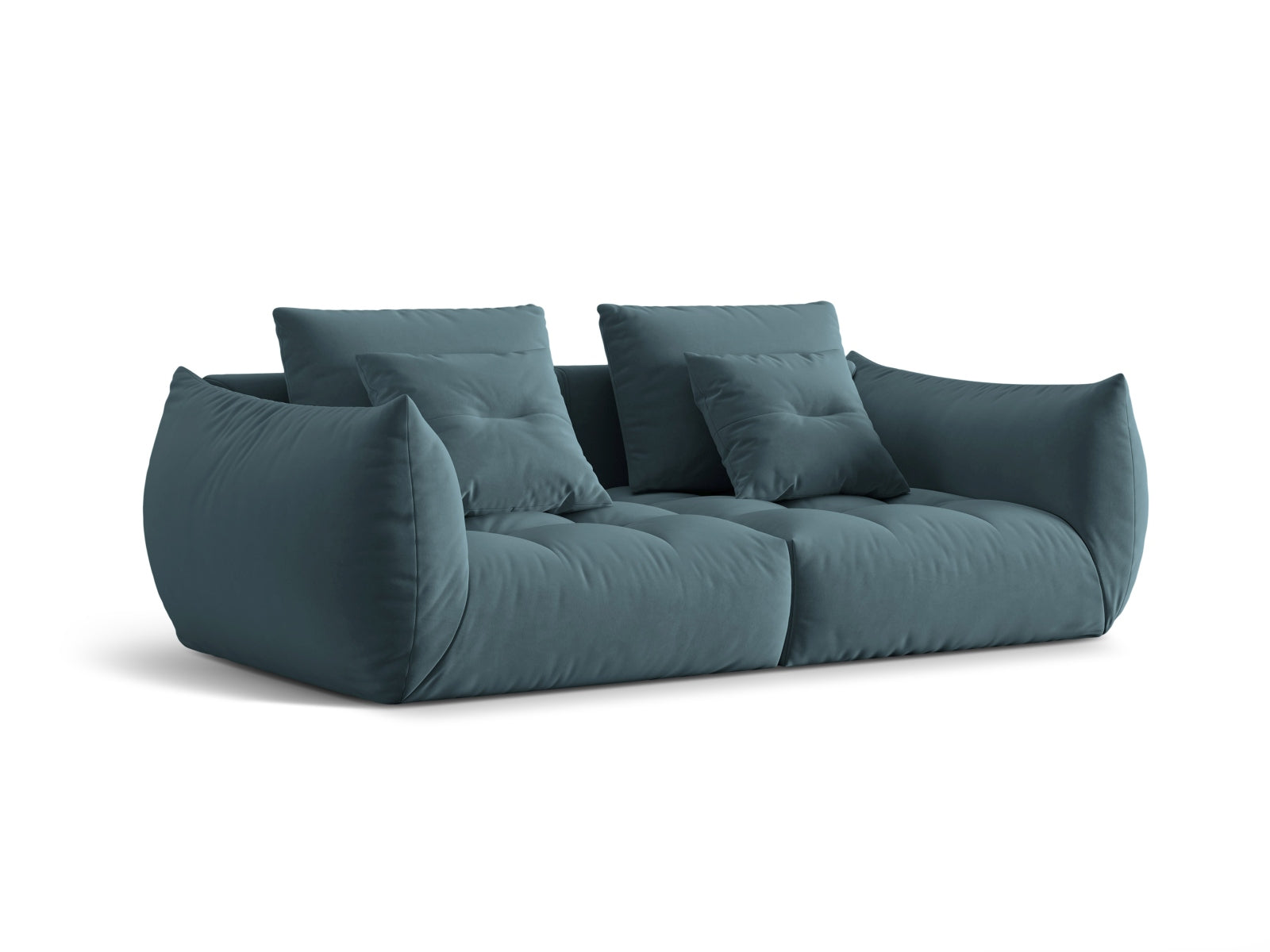 Erleben Sie das Bloom Velour Modular Sofa 3 Sitzer von Micadoni – stilvolles Design, optimaler Komfort und flexible Gestaltung für Ihr Wohnambiente.