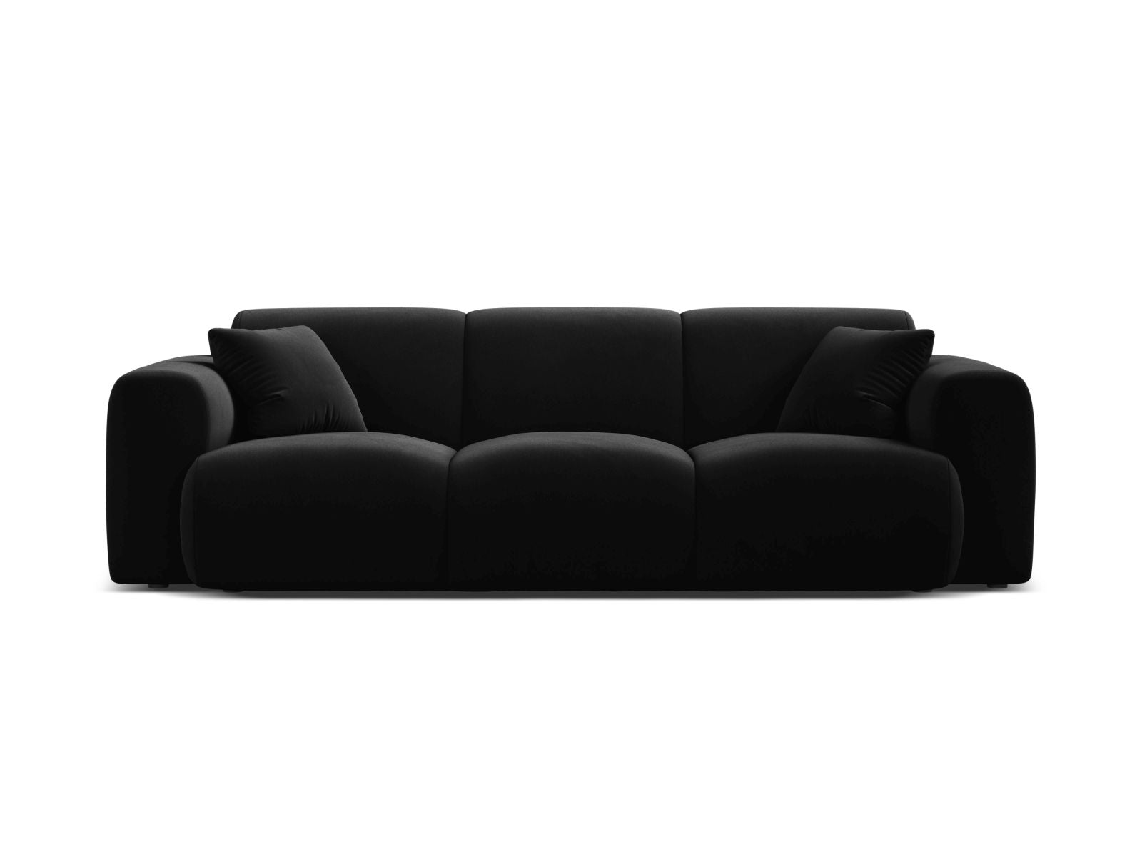 3-Sitzer Sofa Molino in Black-Casino präsentiert im Onlineshop von KAQTU Design AG. 3er Sofa ist von Micadoni