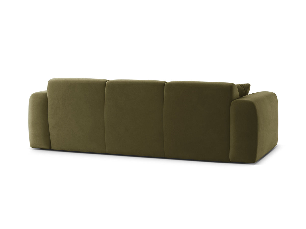 Molino Velour Sofa 3 Sitzer in Light Green-Casino präsentiert im Onlineshop von KAQTU Design AG. 3er Sofa ist von Micadoni