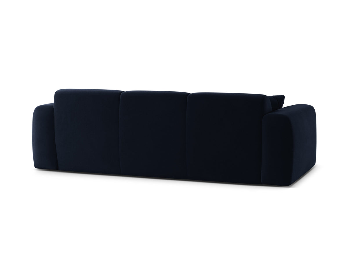 Molino Velour Sofa 3 Sitzer in Royal Blue-Casino präsentiert im Onlineshop von KAQTU Design AG. 3er Sofa ist von Micadoni