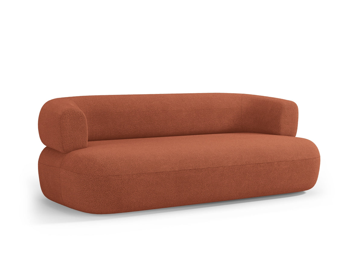Jenny Boucle Sofa 3 Sitzer in Brick-Now or Never präsentiert im Onlineshop von KAQTU Design AG. 3er Sofa ist von Micadoni