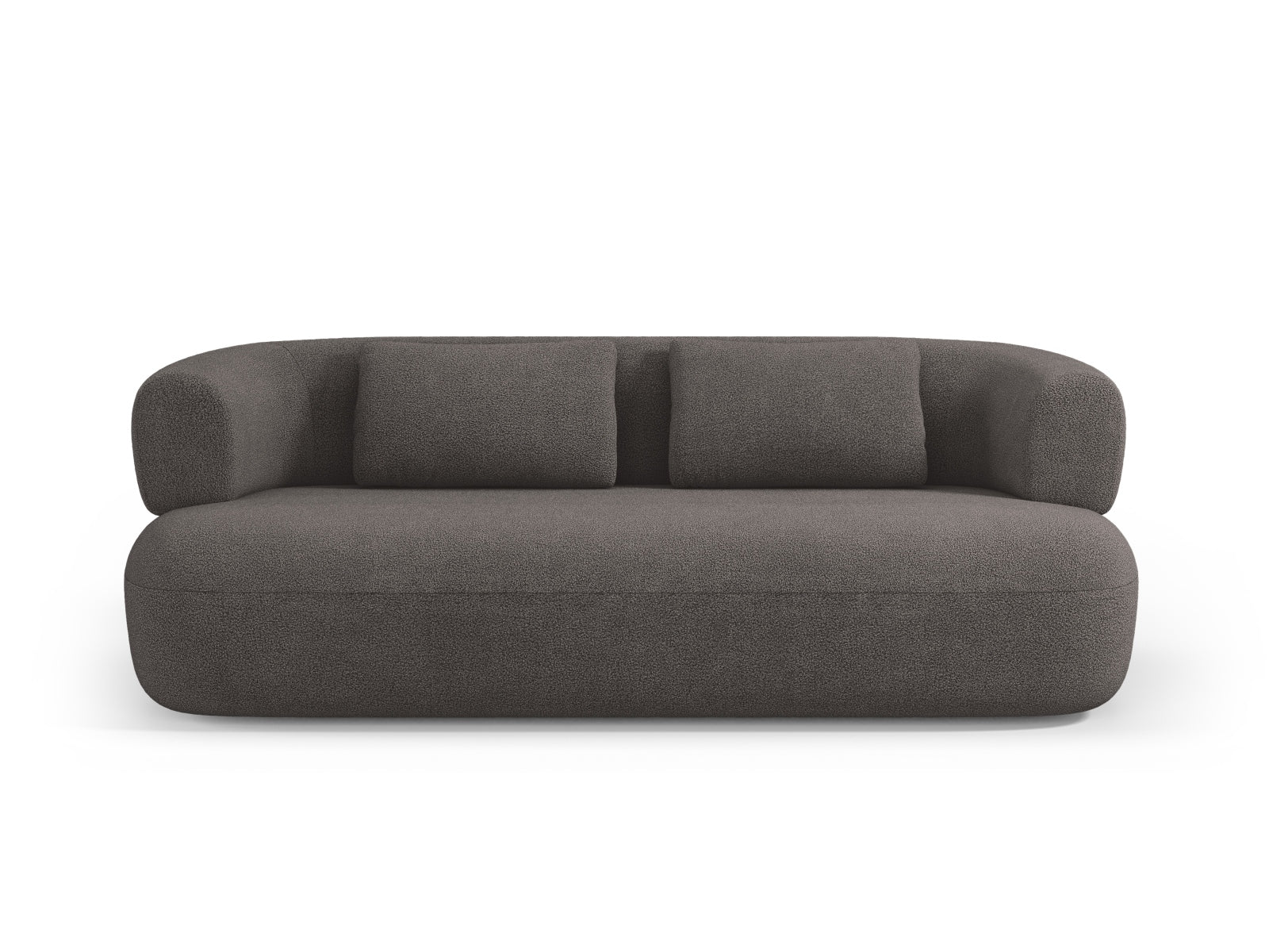 Jenny Boucle Sofa 3 Sitzer in Grey-Now or Never präsentiert im Onlineshop von KAQTU Design AG. 3er Sofa ist von Micadoni