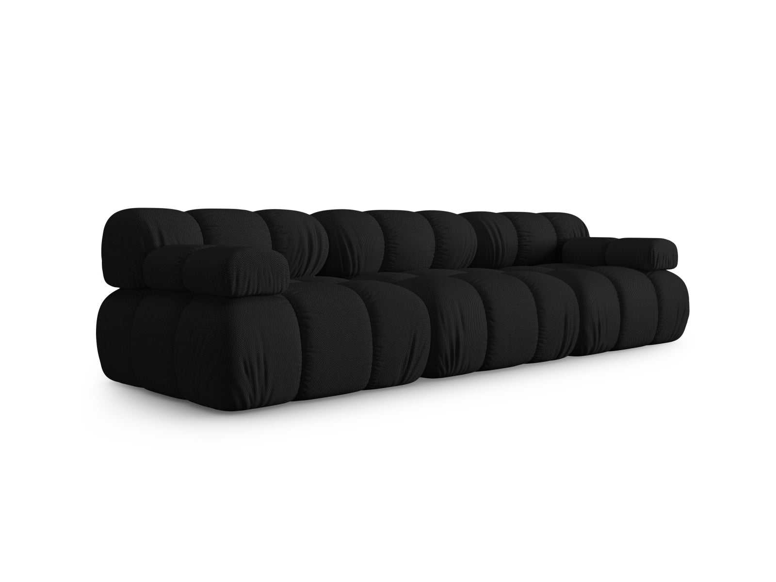 Bellis Modulares Sofa 3 Sitzer 94cm in Black präsentiert im Onlineshop von KAQTU Design AG. 3er Sofa ist von Micadoni