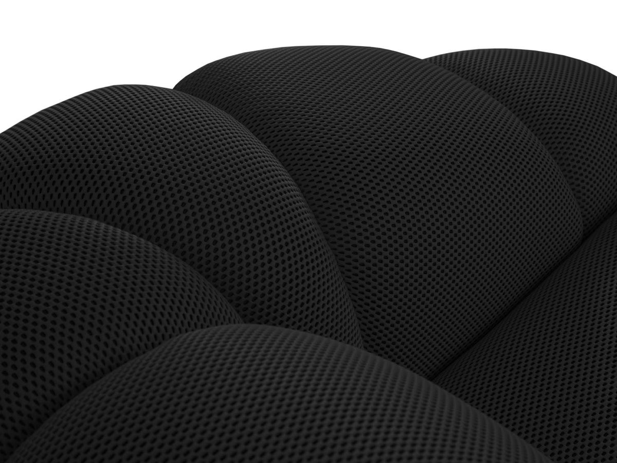Diana Sofa 3 Sitzer in Black-Sonic präsentiert im Onlineshop von KAQTU Design AG. 3er Sofa ist von Micadoni