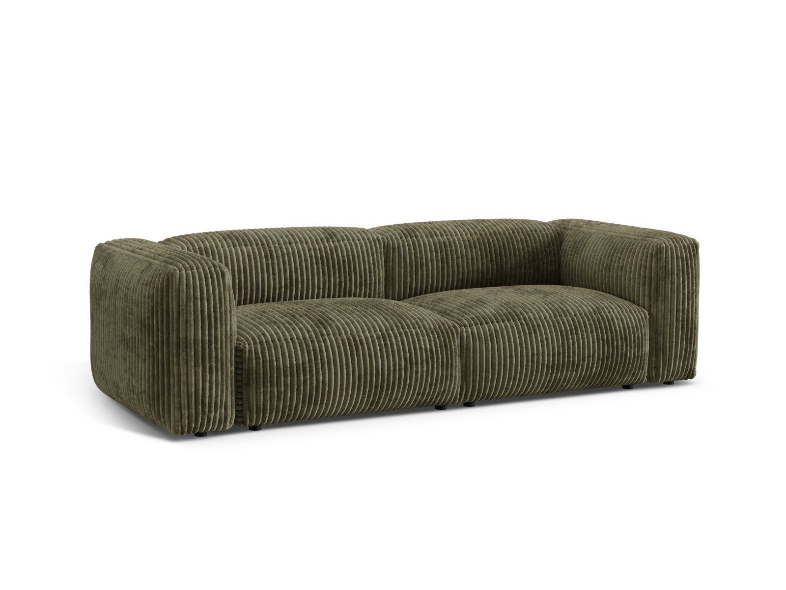 Martina Modulares Sofa 3 Sitzer in Moss Green präsentiert im Onlineshop von KAQTU Design AG. 3er Sofa ist von Micadoni
