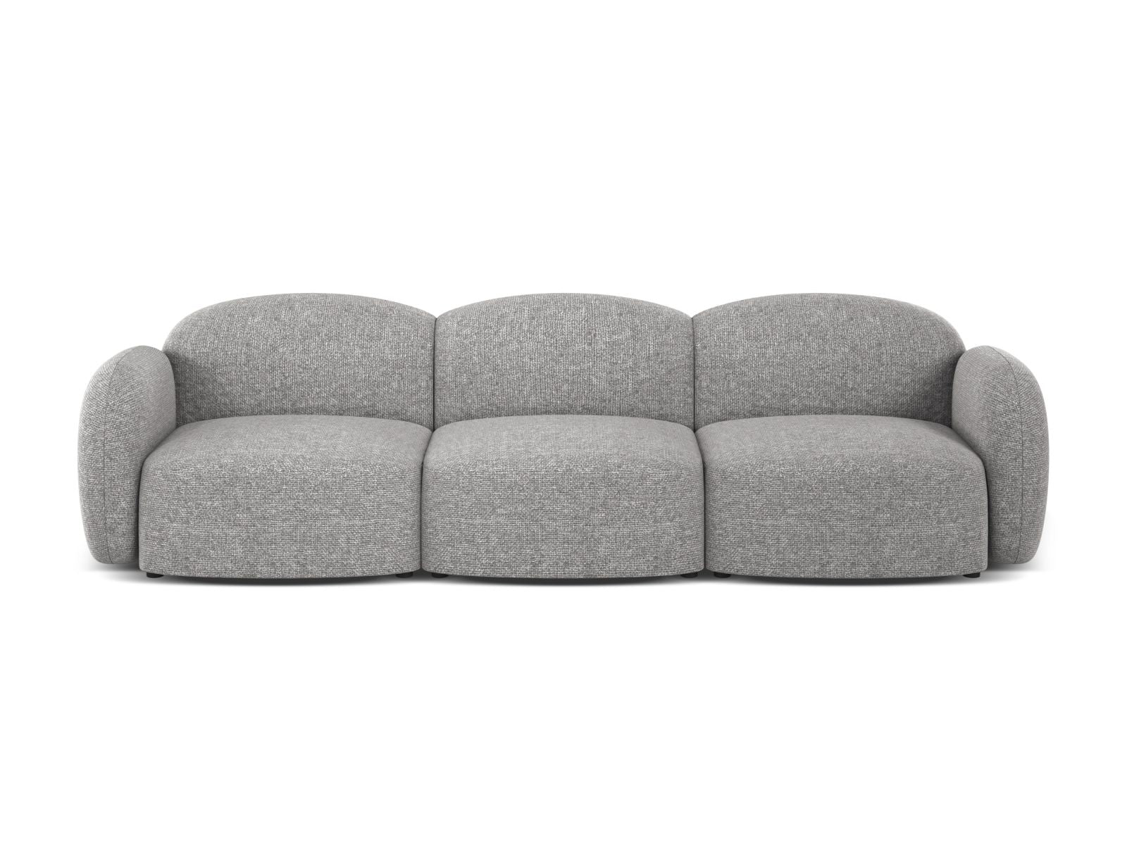 3-Sitzer Sofa Blair in Light Grey-Eden präsentiert im Onlineshop von KAQTU Design AG. 3er Sofa ist von Micadoni