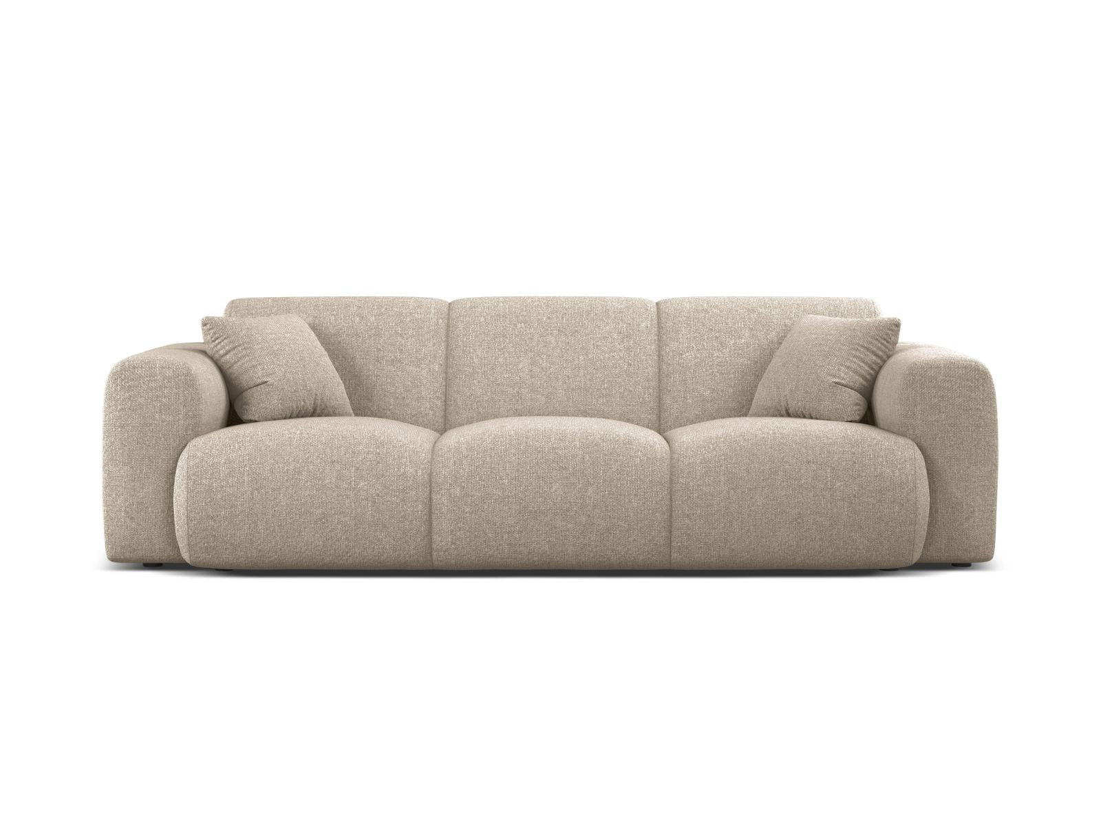 3-Sitzer Sofa Molino in Dark Beige-Eden präsentiert im Onlineshop von KAQTU Design AG. 3er Sofa ist von Micadoni