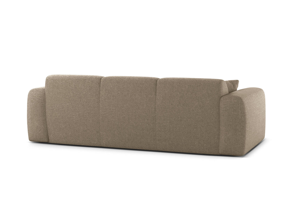 3-Sitzer Sofa Molino in Dark Beige-Eden präsentiert im Onlineshop von KAQTU Design AG. 3er Sofa ist von Micadoni