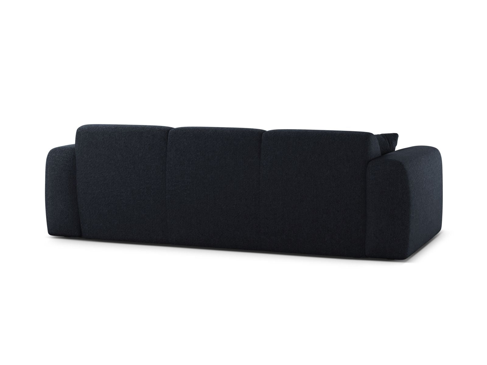 Elegantes 3-Sitzer Sofa Molino in tiefem Navy Blue, ideal für stilvolle Wohnräume und entspannte Abende, erhältlich bei KAQTU.