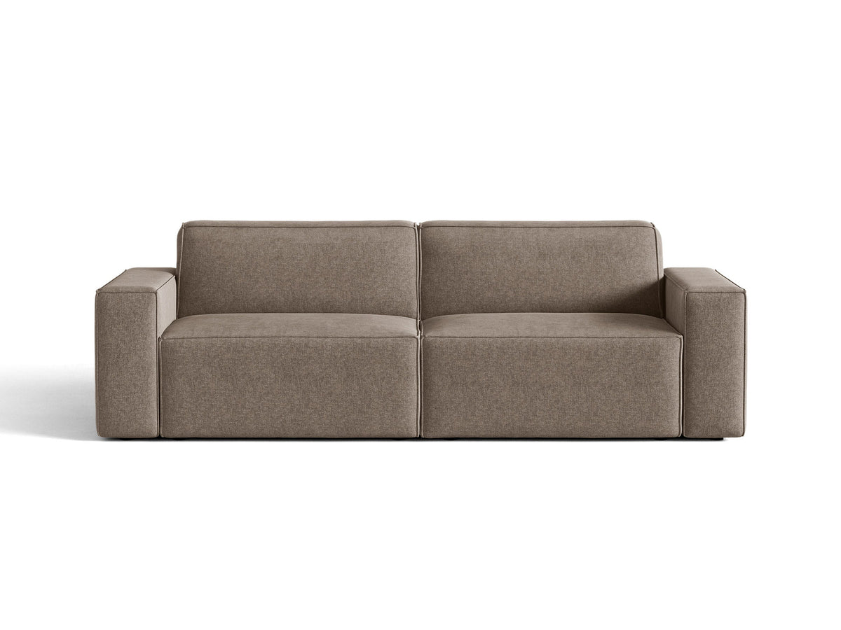 3-Sitzer Modular Sofa Jodie in Cappuccino-Liberty präsentiert im Onlineshop von KAQTU Design AG. 3er Sofa ist von Micadoni