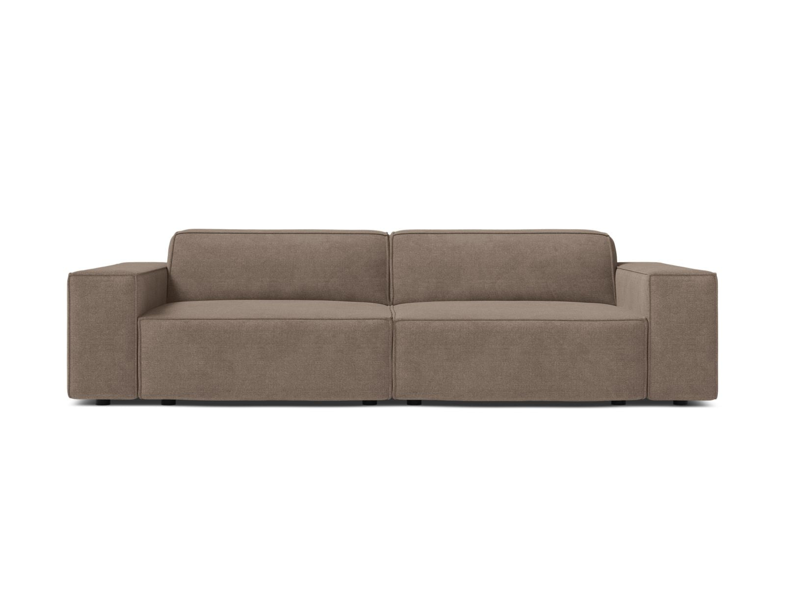 3-Sitzer Modular Sofa Jodie in Cappuccino-Liberty präsentiert im Onlineshop von KAQTU Design AG. 3er Sofa ist von Micadoni