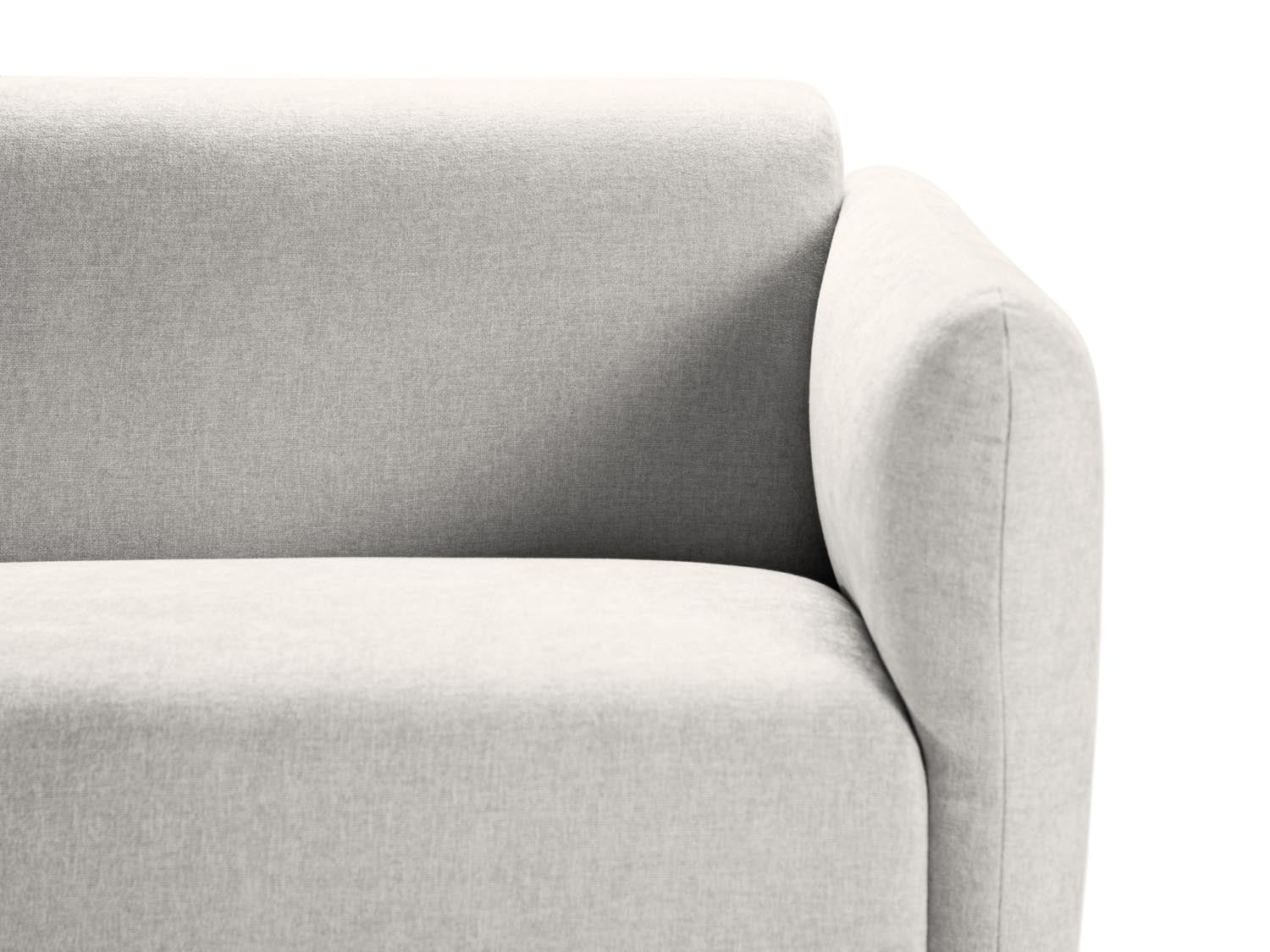 Noomi Sofa 3 Sitzer in Light Grey präsentiert im Onlineshop von KAQTU Design AG. Sofa ist von Micadoni