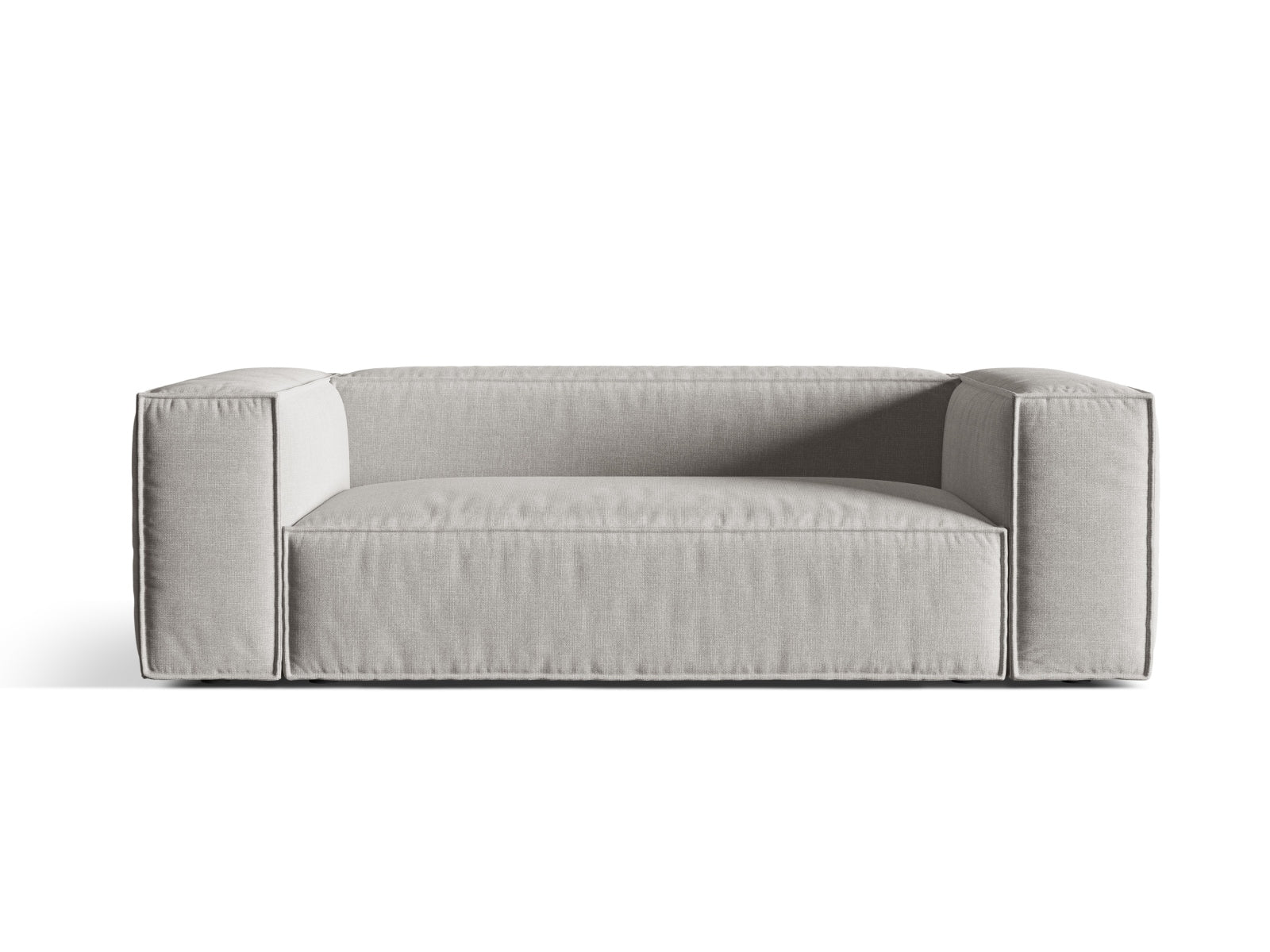 Nuria Sofa 3 Sitzer in Light Grey präsentiert im Onlineshop von KAQTU Design AG. Sofa ist von Micadoni