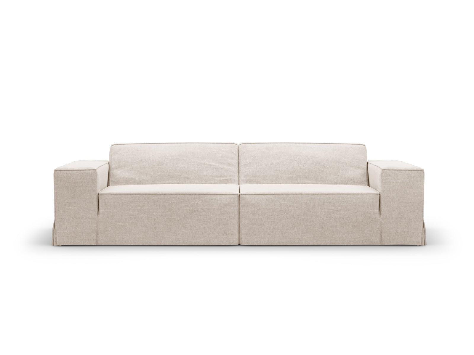 Jodie Modular Sofa 3 Sitzer in Beige-LINS präsentiert im Onlineshop von KAQTU Design AG. 3er Sofa ist von Micadoni
