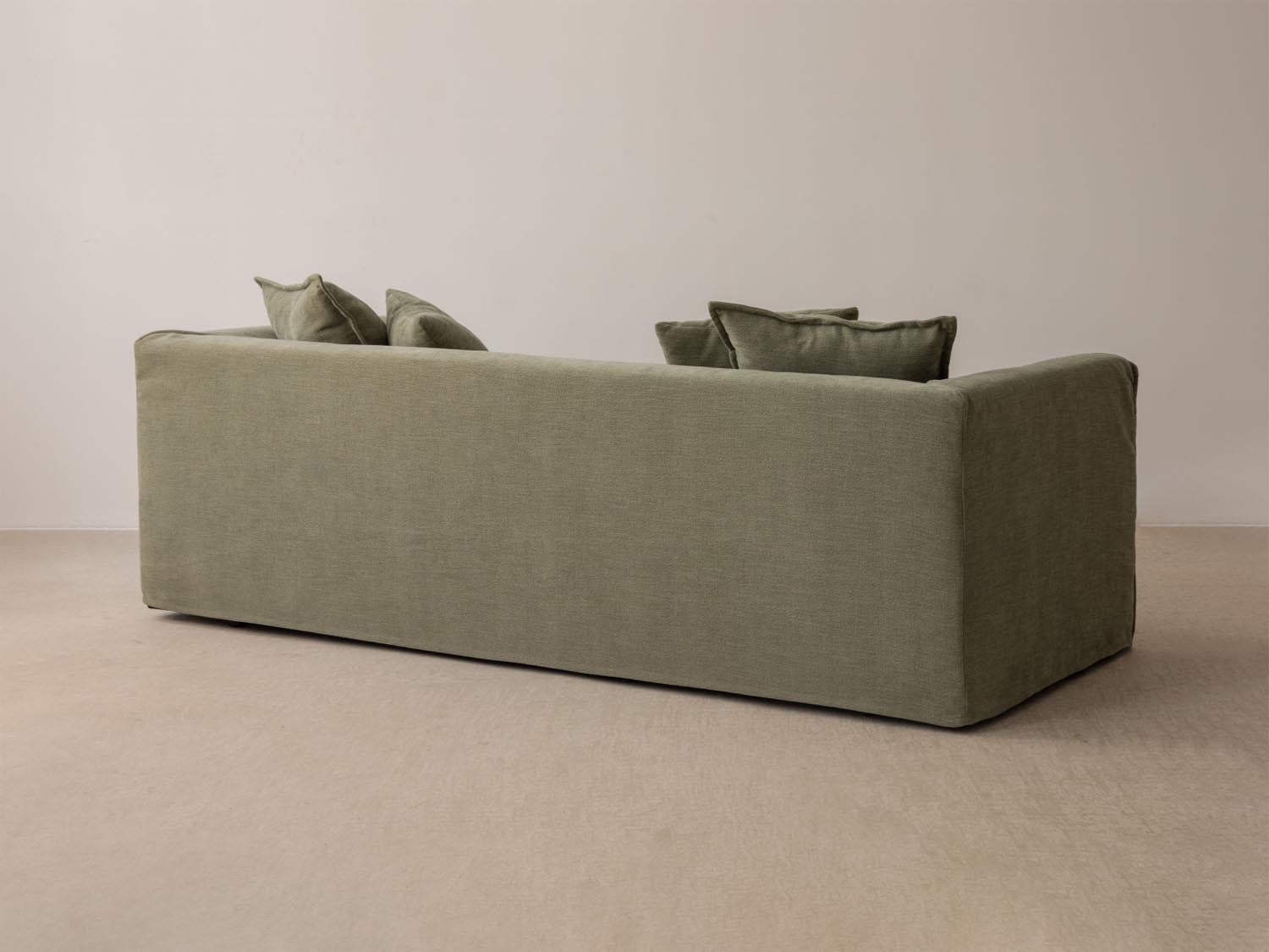 Milton Sofa 3 Sitzer in Muted Blue präsentiert im Onlineshop von KAQTU Design AG. Sofa ist von Micadoni