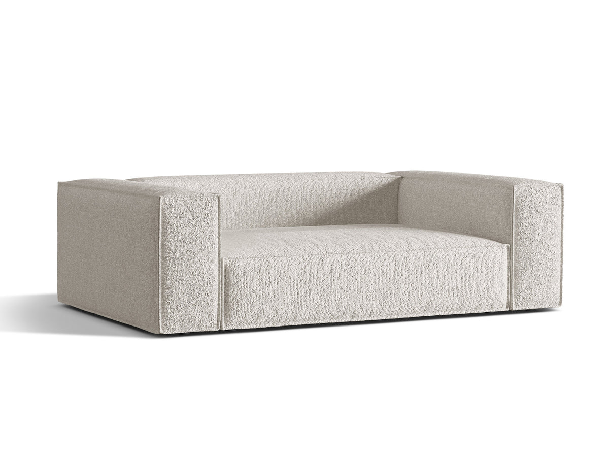 Nuria Sofa 3 Sitzer in Grey Beige Melange-Monet präsentiert im Onlineshop von KAQTU Design AG. 3er Sofa ist von Micadoni