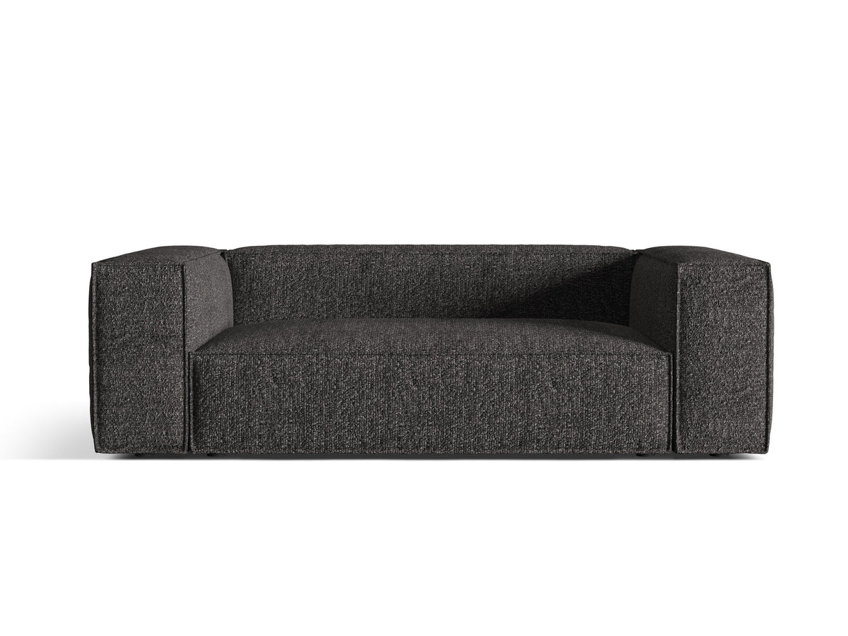 Nuria Sofa 3 Sitzer in Anthracite-Monet präsentiert im Onlineshop von KAQTU Design AG. 3er Sofa ist von Micadoni