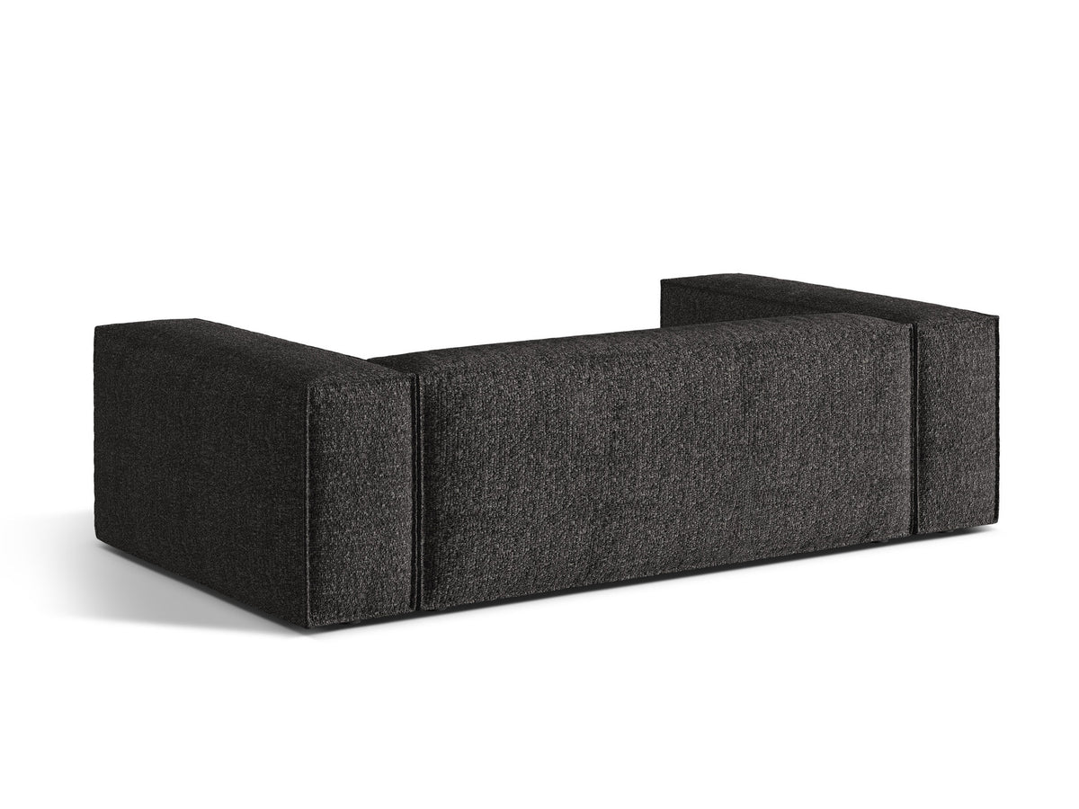 Nuria Sofa 3 Sitzer in Anthracite-Monet präsentiert im Onlineshop von KAQTU Design AG. 3er Sofa ist von Micadoni