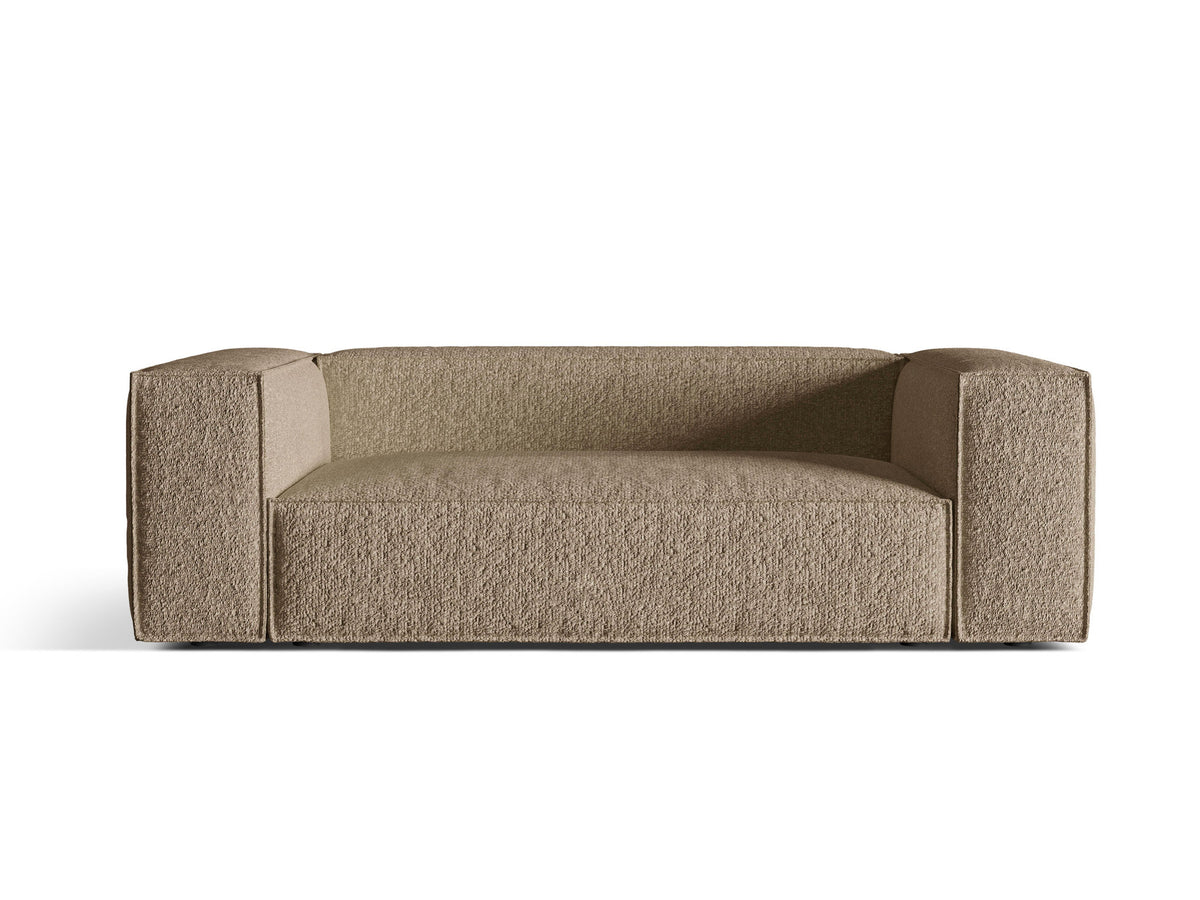 Nuria Sofa 3 Sitzer in Cappuccino-Monet präsentiert im Onlineshop von KAQTU Design AG. 3er Sofa ist von Micadoni