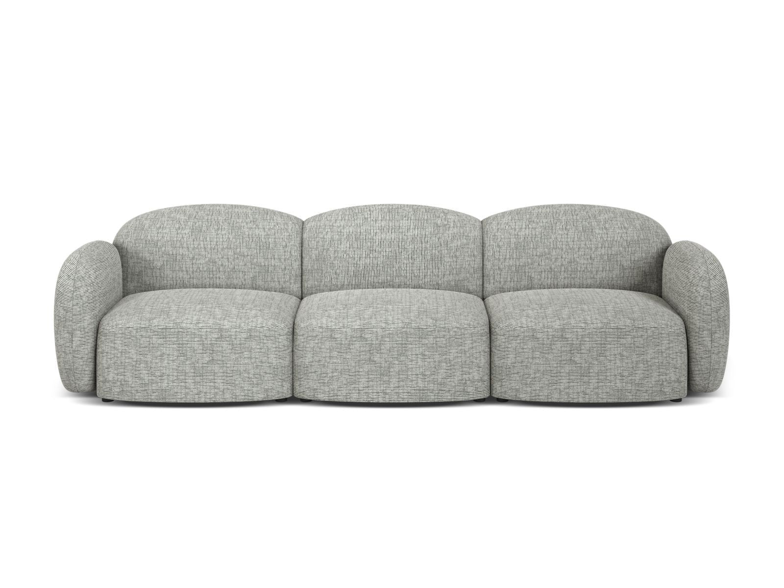 3-Sitzer Sofa Blair in Warm grey-Baltimore präsentiert im Onlineshop von KAQTU Design AG. 3er Sofa ist von Micadoni