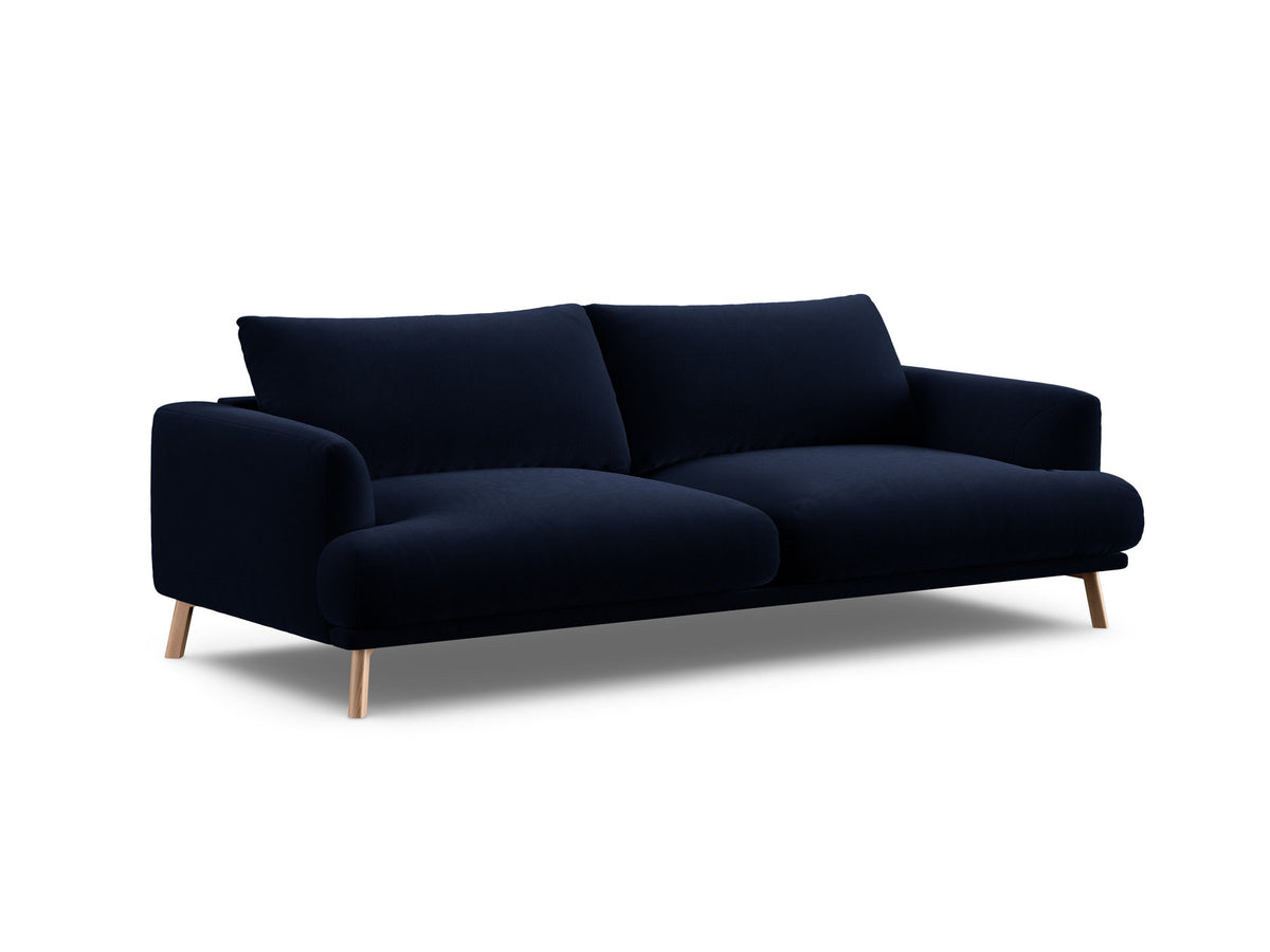 3-Sitzer Sofa Naomi in Royal Blue-Salvador präsentiert im Onlineshop von KAQTU Design AG. 3er Sofa ist von Micadoni