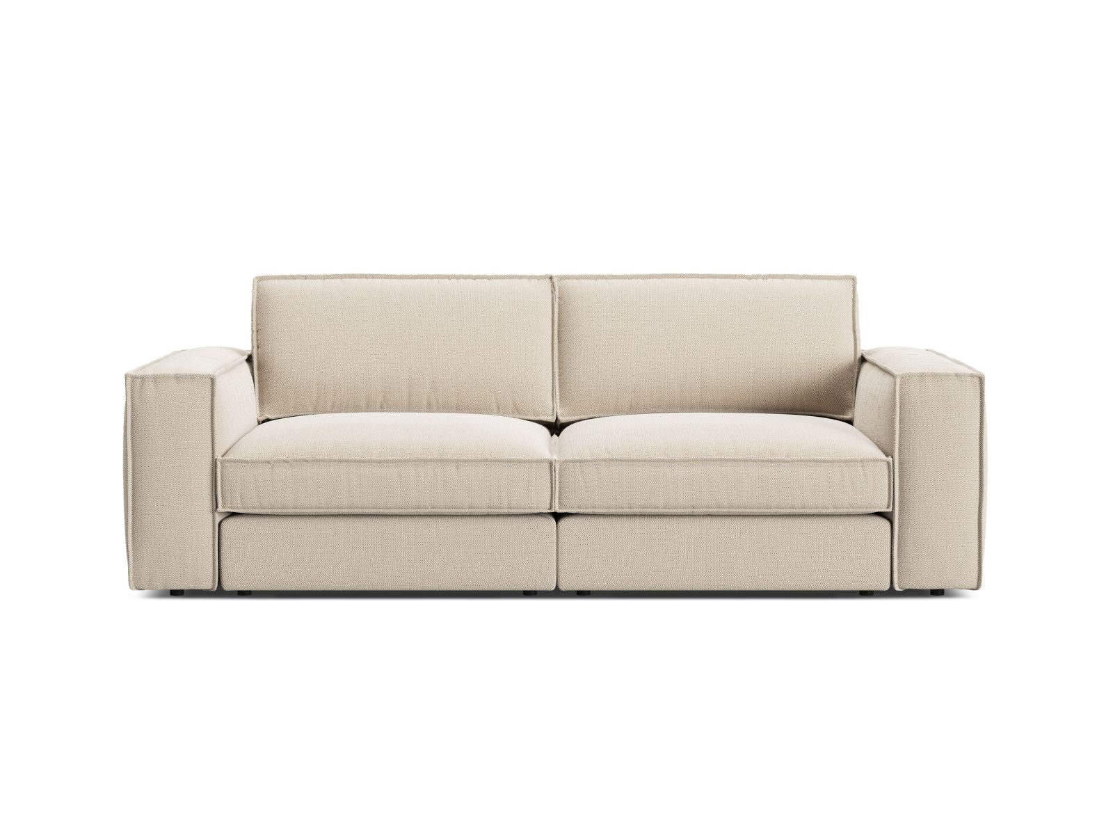 3-Sitzer Modular Sofa Pola in Beige-Babel präsentiert im Onlineshop von KAQTU Design AG. 3er Sofa ist von Micadoni