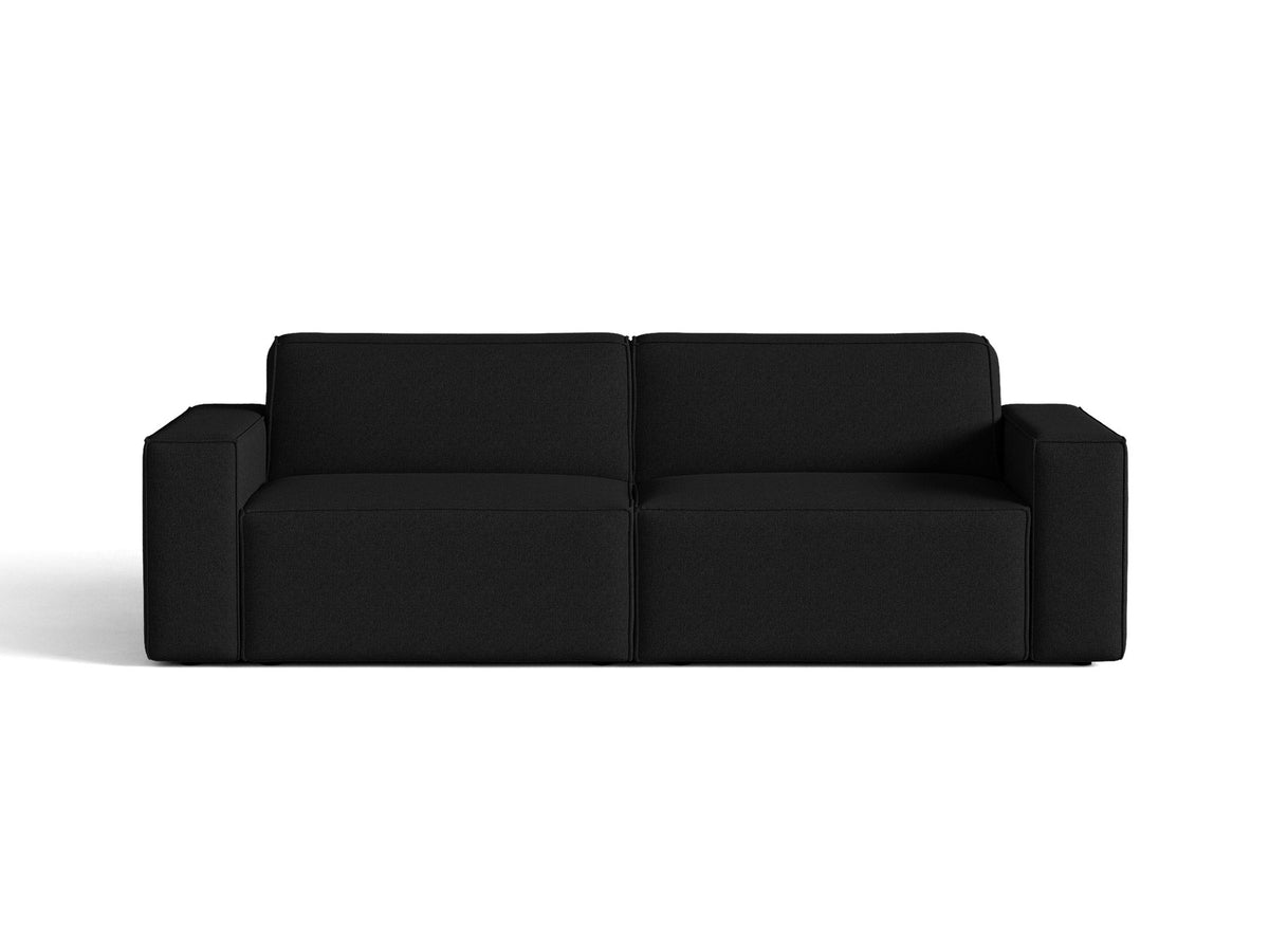 Jodie Modulares Sofa 3 Sitzer in Black-Megan präsentiert im Onlineshop von KAQTU Design AG. 3er Sofa ist von Micadoni