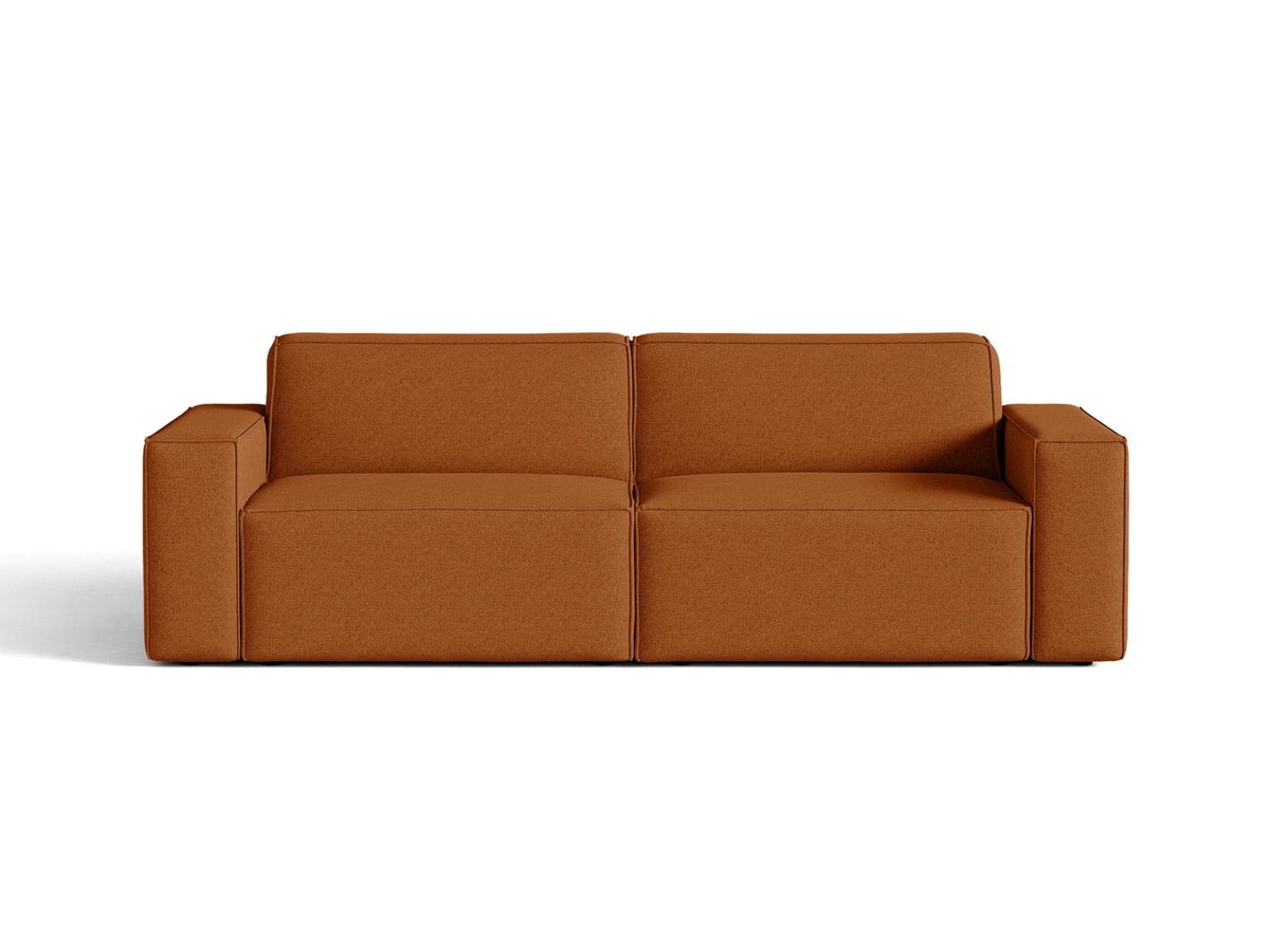 Jodie Modulares Sofa 3 Sitzer in Terracotta-Megan präsentiert im Onlineshop von KAQTU Design AG. 3er Sofa ist von Micadoni