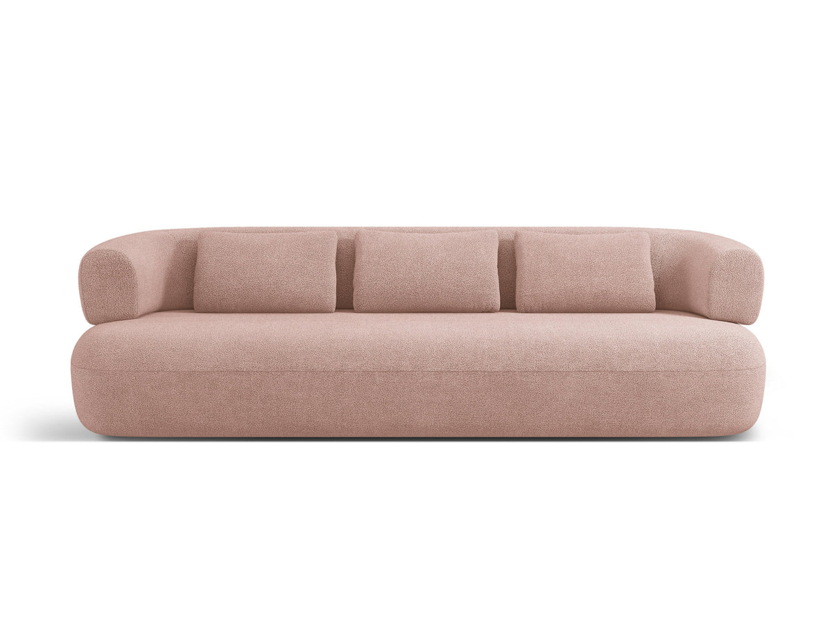 3-Sitzer Sofa Jenny in Powder Pink-Now or Never präsentiert im Onlineshop von KAQTU Design AG. 3er Sofa ist von Micadoni