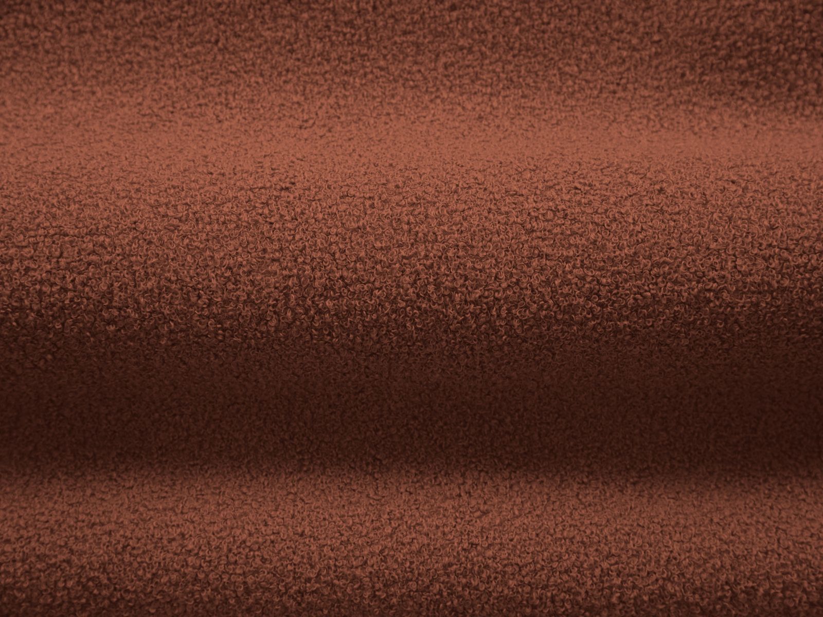 Stilvolles 3-Sitzer Sofa Jenny in ansprechendem Ziegelrot, perfekt für gemütliche Wohnzimmer und moderne Einrichtung.