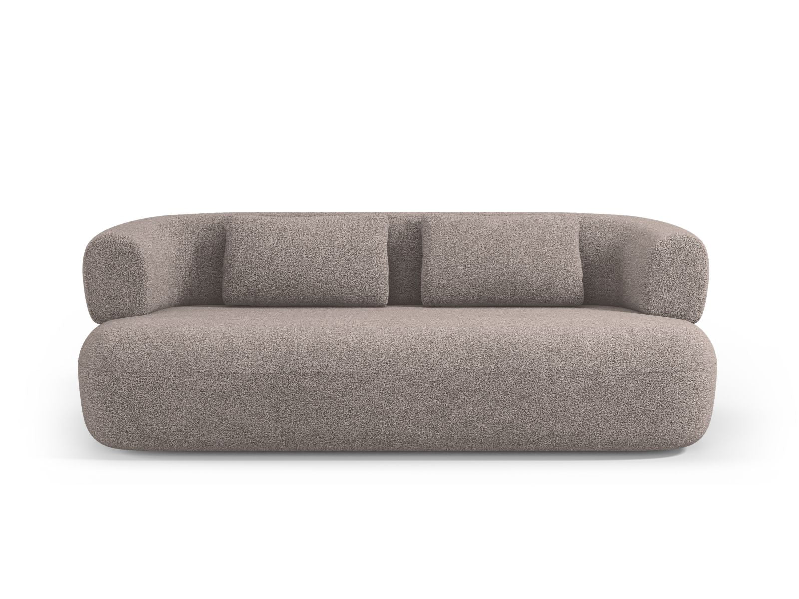 3-Sitzer Sofa Jenny in Light Brown-Now or Never präsentiert im Onlineshop von KAQTU Design AG. 3er Sofa ist von Micadoni