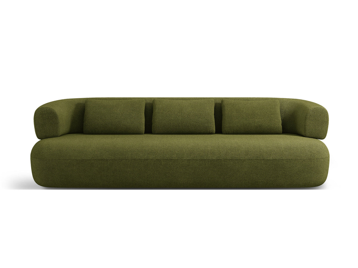 3-Sitzer Sofa Jenny in Green-Now or Never präsentiert im Onlineshop von KAQTU Design AG. 3er Sofa ist von Micadoni